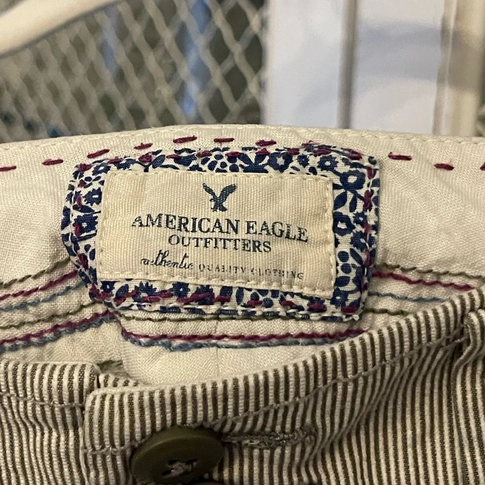American Eagle Outfitters Pinstripe Trousers - Picture 3 of 3